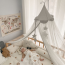 弗贝思弗贝思婴儿床蚊帐全罩式通用宝宝专用防蚊罩儿童拼接床床幔支架