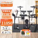 罗兰（Roland）电子鼓TD-17KV2成人儿童专业通用电架子鼓+罗兰音箱PM100+耳机
