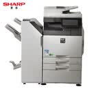 夏普（SHARP）MX-B6081D  复印机A3黑白激光打印机大型办公复合机双面打印/复印/扫描 双面输稿器+FN29鞍式装订器+LC17大容量纸盒