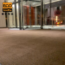 爱柯布洛 除尘刮沙防滑垫 入户门除尘地毯企业定制棕色3.5m×7.8m D-254