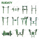RUIDATY 单人力量训练器材 负重训练 室外体能健身器材 11件套