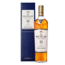 麦卡伦（MACALLAN）蓝钻单一麦芽苏格兰威士忌英国进口洋酒 斯佩塞产区 麦卡伦12年蓝钻双桶 700ml
