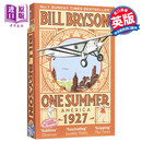预售 那年夏天 One Summer America 1927 英文原版 Bill Bryson 豆瓣高分