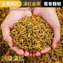启美佳【滇红金芽】红茶特级滇红2024新茶云南凤庆古树金芽蜜香一芽一叶 云南凤庆/特级滇红 特级滇红金芽258克【一芽】
