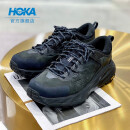 HOKA ONE ONE男女款卡哈Kaha Low GTX低帮防水防滑轻便登山徒步鞋新品 黑色/岩灰色 40.5/255mm