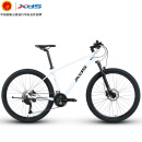 喜德盛（xds）[门店提车]山地自行车逐日700禧玛诺CUES 2*9速油压碟 白黑 17寸（建议身高170-185cm）