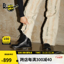 马丁（DR.MARTENS）1460 W英伦秋季经典款通勤光面皮黑色马丁靴 黑色 43  建议拍大一码