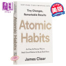 预售 原子习惯：建立好习惯，打破坏习惯 英文原版 Atomic Habits James Clear