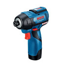 博世（Bosch）GDR 12V-EC 锂电充电式冲击扳无刷冲击起子机 双电一充