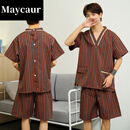 Maycaur 按摩衣服后背开扣艾灸服前后开衫女款调理服理疗刮痧服汗蒸服 名族条单背开 XXL