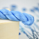 其他绣匠70号桑蚕丝大支绣线苏绣缠花绒花手工绣花线刺绣线用线宝石蓝 绣花线7号5小支