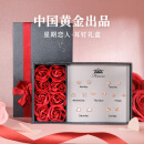 珍尚银【一周耳钉】耳环女足银耳坠生日礼物纪念日送女友老婆时尚银饰品