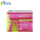 阿莎娜（Asana）加拿大进口卫生护垫155mm30片 纯棉触感亲肤透气超薄姨妈清爽舒适