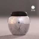 李小白银壶 纯银9999 纯银茶叶罐 刻花茶叶款 储茶罐 纯手工制作 110克150毫升 兰花款
