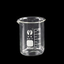 约克（YORK）玻璃烧杯耐高温带刻度的容器1000ml实验室规格齐全消毒后发货 普通烧杯500ml