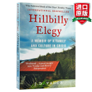 预售  Hillbilly Elegy 英文原版 乡下人的悲歌 J.D.万斯