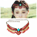 东宫曲小枫同款古装额饰配饰古风cos汉服搭配眉心坠沙漠拍照头饰 款式1(升级版) 高度还原