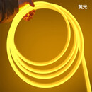 喜奈仕（XINAISHI）led圆形灯带低压12V户外防水24V柔性霓虹广告门头亮化造型软灯条 12V圆形发光-黄光