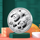 中国金币 2022年熊猫银币纪念币 投资收藏 30克999足银银猫单枚
