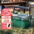 STANLEY保温箱 车载便携垂钓户外露营神器保温保冷保鲜箱15.1升-绿色