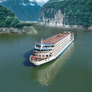 世纪荣耀/凯歌/绿洲号超五星豪华游轮旅游船票 重庆或宜昌登船游长江三峡4-5日游无购物 重庆登船4天_阳台标间2楼单人价 成人