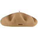 坎戈尔袋鼠（KANGOL）女帽子贝雷帽前进帽 羊毛舒适保暖欧美时尚复古 造型百搭 0252HT Came 卡其色 S头围54-55cm