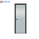 网红极窄长虹玻璃卫生间铝合金室内套装门厕所浴室门洗手间厨房门 2.0极窄超白长虹+超白磨砂/透明