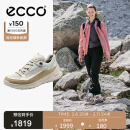 爱步（ECCO）女鞋 2023春季新款防滑百搭跑步鞋拼接设计登山鞋 奥途824253 鼠尾草绿/砂砾灰82425360573 37
