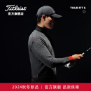 Titleist泰特利斯高尔夫服装男士羊绒衫24秋冬TOUR FIT S男装长袖针织毛衣 黑色 L