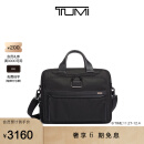 TUMI/途明【品牌甄选】Alpha 3男士电脑包商务手提包公文包 黑色/02603132D3 15英寸