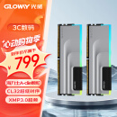 光威（Gloway）32GB(16GBx2)套装 DDR5 7000 台式机内存条 神武RGB系列 海力士A-die颗粒 CL32 助力AI