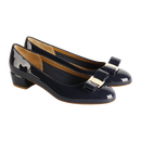 【95成新】菲拉格慕（Ferragamo）女士Vara蝴蝶结高跟鞋 0539449_1D _ 80/38.5码（礼物送女友）
