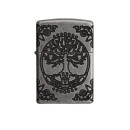 Zippo 美国进口之宝打火机 Armor系列 时尚雕刻煤油打火机 生命之树 Armor系列