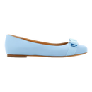 【95成新】菲拉格慕（Ferragamo）女士淡蓝色芭蕾舞平底鞋 0775747_1D _ 70/37.5码 礼物送女友 