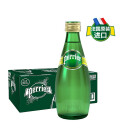 巴黎水（Perrier ） 法国原装进口 原味气泡矿泉水 330ml*24瓶 玻璃瓶整箱装