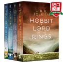 英文原版 霍比特人指环王魔戒4册盒装-新版 The Hobbit & The Lord of the Rings Boxed Set