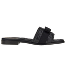 【准新品】菲拉格慕（Ferragamo）女士黑色Vara蝴蝶结凉鞋 0753739_1D _ 85 礼物 送女友 