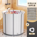 泡澡大人成人可折叠浴桶折叠洗澡安装加厚浴缸家用全身沐浴神器 【升级款加大款】无盖