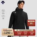 迪桑特 TRAINING 男士 加绒防泼水 梭织上衣外套夹克 BK-BLACK 2XL (185/104A)