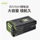 特可达格力博40V80V82V绿离机割灌机吹风机原装配件锂电池电池包充电器 格力博80V5AH锂电池