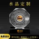 京倍 水晶摆件定制k9水晶内雕模型订做人物模型摆台纪念品3d激光内雕摆件定制建筑物楼模定做 定制定金
