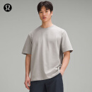 lululemon丨Heavyweight 男士高克重棉质针织 T 恤 芯吸 LM3FBSS 水滴银 M