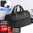 POLO旅行包男手提包男士行李包健身包大容量商务出差运动行李袋黑色