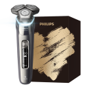 【9成新】飞利浦（PHILIPS）电动剃须刀SkinIQ蜂巢9系Pro+ 智能光感刮胡刀S9936 配无线清洁中心【送男友 送老公】