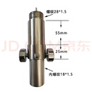 鹿藤不锈钢细针恒压阀一体阀灭火阀高压气阀减震阀加高弯头细针恒压阀 上28*1.5下18*1.5