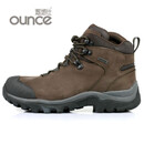 OUNCE遨游仕T1B男女专业款高帮全地形远足户外防水登山鞋负重徒步鞋 咖啡色 39