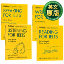 雅思考试系列套装4本 英文原版 Collins English for IELTS 柯林斯英语阅读听力口语写作考试工具书