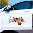 羽俙碧灌篮高手车贴 卡通人物汽车车贴创意搞笑可爱车饰防水防晒不留胶 灌篮高手C款-大号50*28limi