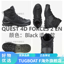 萨洛蒙（Salomon）军版2代 SALOMON QUEST 4D GTX FORCE EN全防水战术徒步鞋 黑色 2代 EN 透气款 406825 US11 / 45 1/3