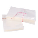 伏达 透明真空袋 食品真空包装袋 透明塑料密封袋 抽气塑封袋可定制 40*50cm16丝 100只